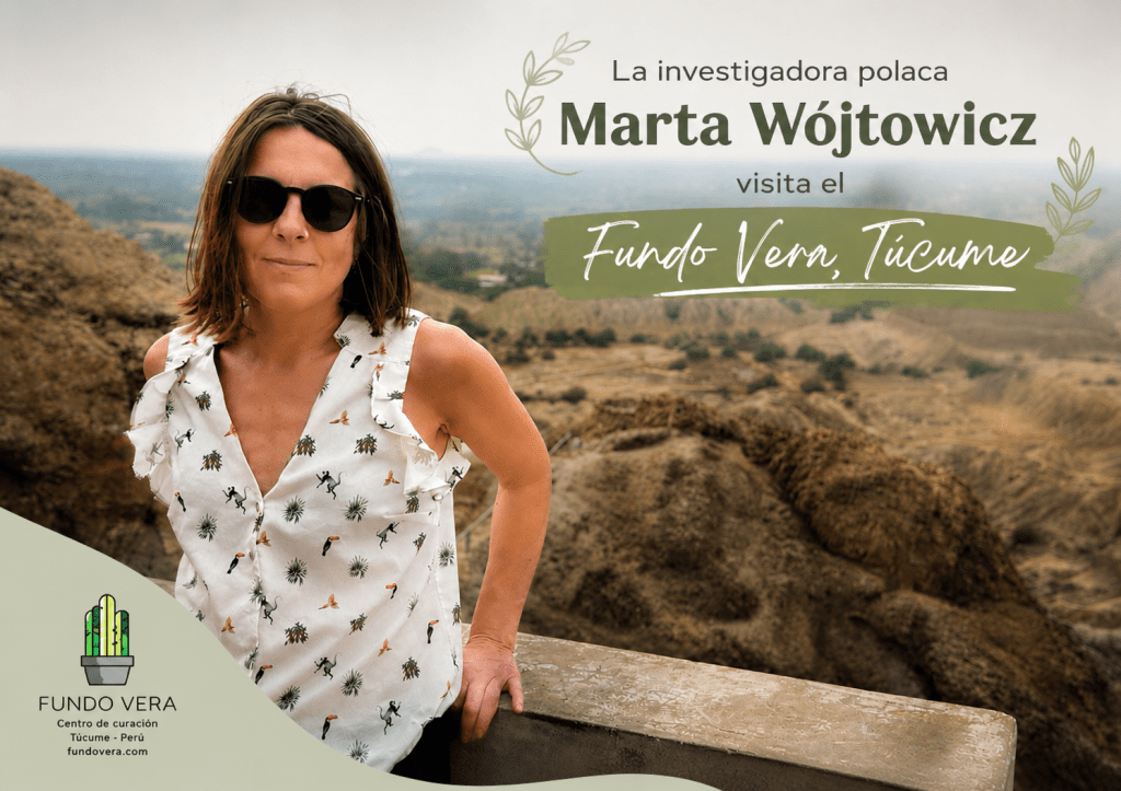 La investigadora polaca Marta Wójtowicz visita el Fundo Vera para conocer el curanderismo tradicional del norte del&nbsp;Perú